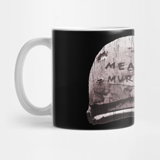 The Smiths Meat Is Murder Vintage Mug